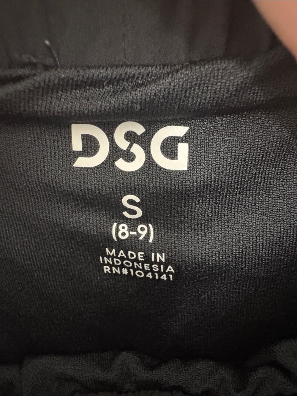 DSG girls shorts black girls S - Picture 2 of 3